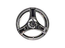 Heritage Wheel BUSHIDO MonoC Chrome Wheel; 18x8.5 (10-14 Mustang GT w/o Performance Pack, V6)