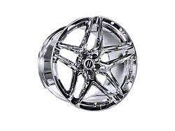 Heritage Wheel EBISU MonoC Chrome Wheel; 18x9.5 (10-14 Mustang GT w/o Performance Pack, V6)