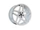 Heritage Wheel EBISU MonoC White Wheel; 18x8.5 (10-14 Mustang GT w/o Performance Pack, V6)