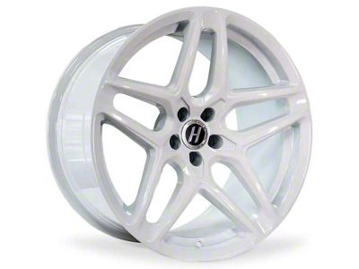 Heritage Wheel EBISU MonoC White Wheel; 19x8.5 (10-14 Mustang)