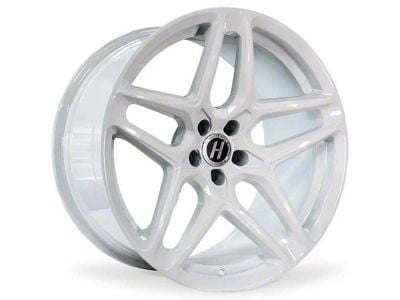 Heritage Wheel EBISU MonoC White Wheel; 20x9 (10-14 Mustang)