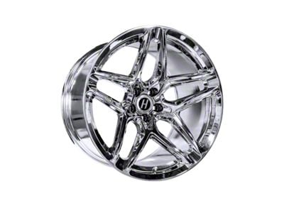 Heritage Wheel EBISU MonoC Chrome Wheel; 18x9.5; 38mm Offset (15-23 Mustang EcoBoost w/o Performance Pack, V6)