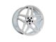 Heritage Wheel EBISU MonoC White Wheel; 18x8.5 (16-24 Camaro LS, LT, LT1)