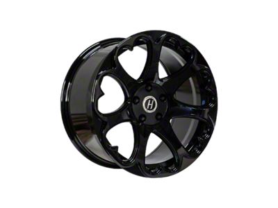 Heritage Wheel KOKORO Black Wheel; 19x8.5 (16-24 Camaro, Excluding ZL1)