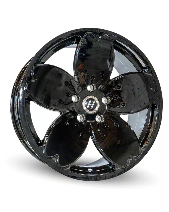 Heritage Wheel Challenger SAKURA MonoC Black Wheel; 18x8.5; 35mm Offset ...