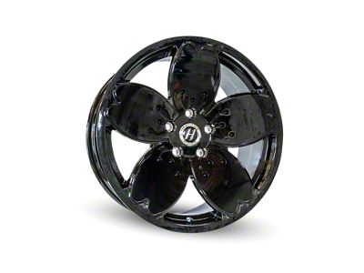 Heritage Wheel SAKURA MonoC Black Wheel; 18x8.5 (17-23 AWD Challenger)