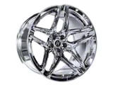 Heritage Wheel EBISU MonoC Chrome Wheel; 19x8.5; 35mm Offset (24-25 Mustang)