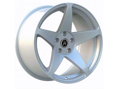 Heritage Wheel IMOLA MONOC Silver Wheel; 18x9.5 (15-23 Mustang EcoBoost w/o Performance Pack, V6)