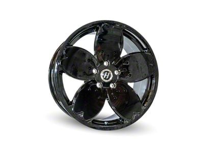 Heritage Wheel SAKURA MonoC Black Wheel; 18x8.5 (2024 Mustang EcoBoost w/o Performance Pack)