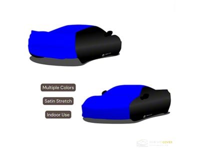 Hero Covers Two-Tone Indoor Car Cover; Blue/Black (Universal; Some Adaptation May Be Required)