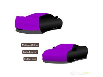 Hero Covers Two-Tone Outdoor Car Cover; Pruple/Black (Universal; Some Adaptation May Be Required)