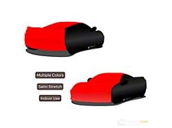 Hero Covers Two-Tone Indoor Car Cover; Red/Black (Universal; Some Adaptation May Be Required)