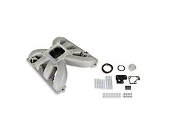 Holley GEN III HEMI Single Plane Intake Manifold for Sniper EFI/Carb; Satin (09-23 V8 HEMI Challenger, Excluding 6.2L)