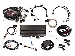 Holley EFI Terminator X Max Fuel Injection System with Drive-By-Wire Throttle Body Control for EV6 Fuel Injectors (13-23 V8 HEMI Challenger w/o VVT, Excluding 6.2L HEMI)