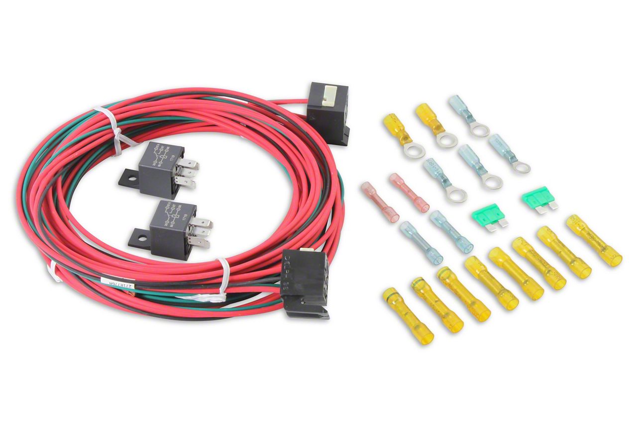 Holley Performance Mustang Dual Pump Module Relay Kit 12-759 (11-17 ...