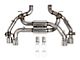 Hooker BlackHeart Dual Transverse Axle-Back Exhaust System with Polished Tips (16-24 6.2L Camaro w/ Automatic Transmission & NPP Dual Mode Exhaust)