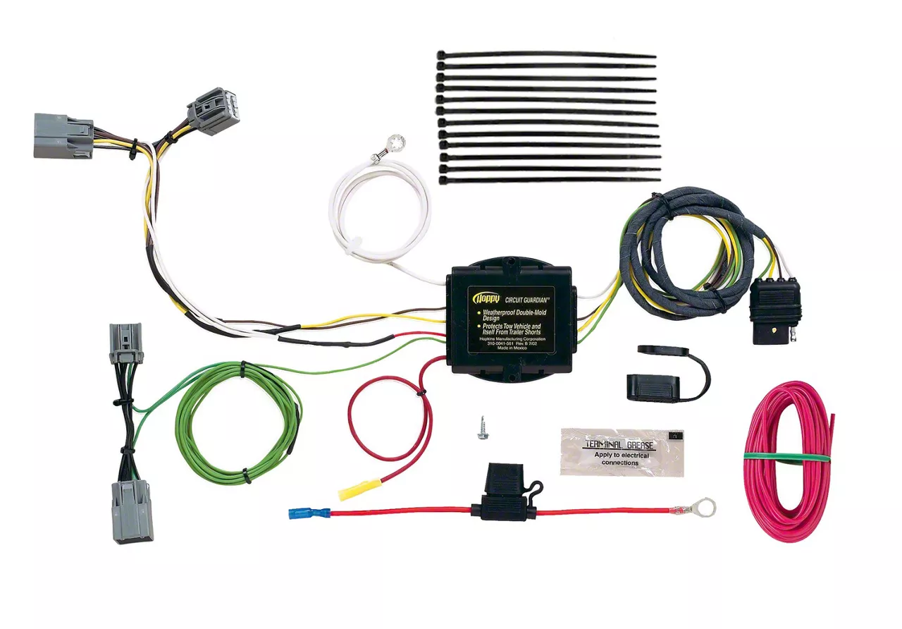 Mustang Plug-In Simple Vehicle to Trailer Wiring Harness (10-23 Mustang ...