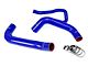 HPS Silicone Radiator Coolant Hose Kit; Blue (15-23 Charger SRT Hellcat)