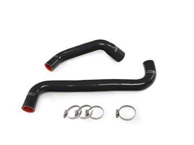 HPS Silicone Radiator Coolant Hose Kit; Black (05-08 Corvette C6)