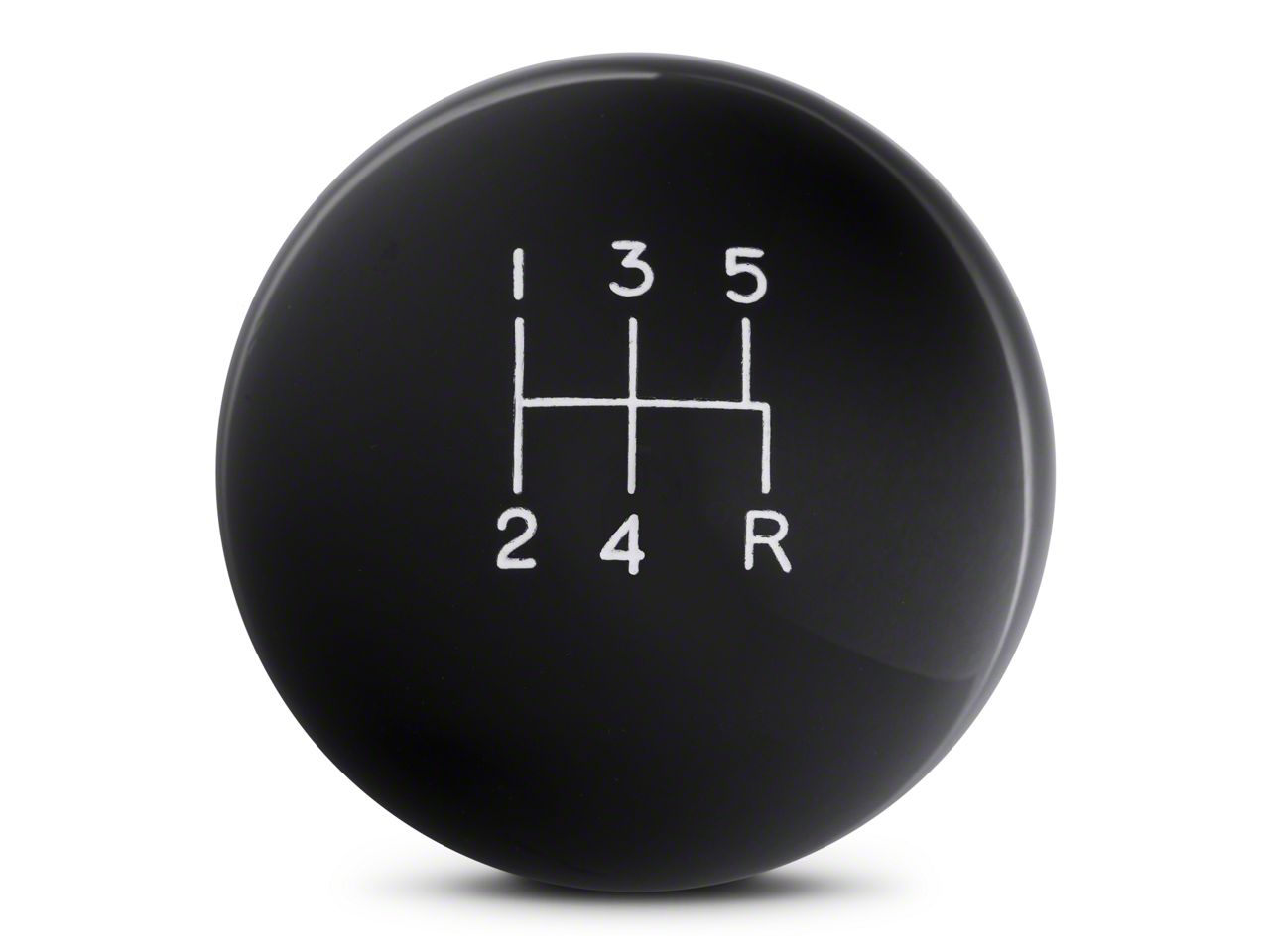 Hurst Mustang Classic 5 Speed Shift Knob Black 1630114 79 04 Mustang Excluding 03 04 Cobra 8470