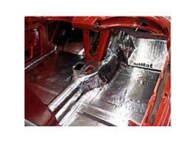 Hushmat Sound Deadening and Insulation Kit; Floor Pan (14-19 Corvette C7)
