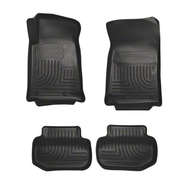 Husky Liners Camaro WeatherBeater Front and Second Seat Floor Liners ...