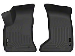 X-Act Contour Front Floor Liners; Black (11-23 AWD Charger)