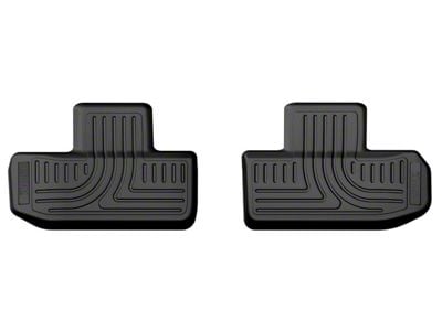 Husky Liners X-Act Contour Second Seat Floor Liners; Black (15-23 Challenger)