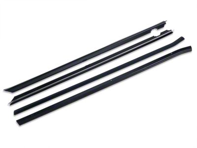 OPR Inner and Outer Door Window Weatherstrip Kit (87-93 Mustang Coupe, Hatchback)