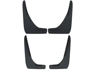 Jaeger Brothers Splash Guards; Front and Rear (24-25 Mustang GT, EcoBoost)