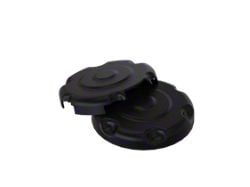 JLT Strut Tower Covers; Textured Black (24-25 Mustang)