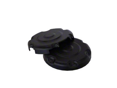 JLT Strut Tower Covers; Textured Black (24-25 Mustang)