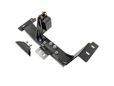 J&M 4L80/4L85 Transmission Crossmember with Torque Arm Relocation Bracket; Black (98-02 Camaro)