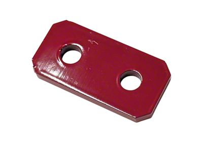 J&M T56 Magnum Transmission Crossmember Bracket; Red (98-02 Camaro)