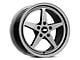 JMS Avenger Series Black Chrome Wheel; Rear Only; 17x10 (06-10 RWD Charger)