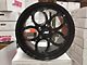 JMS Savage Series Black Clear Wheel; Front Only; 17x4.5 (06-10 RWD Charger)