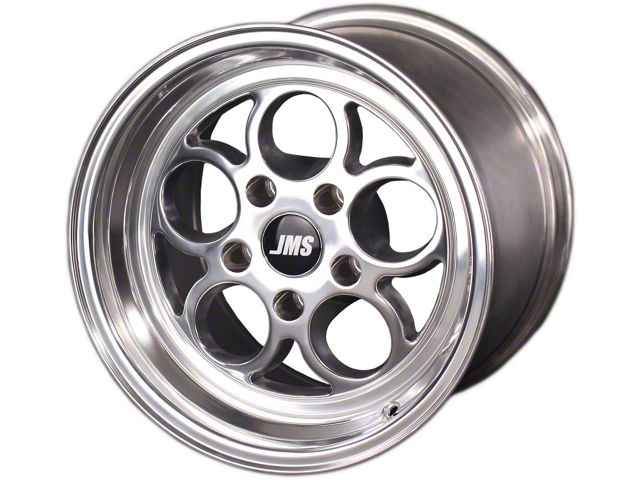 JMS Savage Series Polished Wheel; Front Only; 17x4.5 (06-10 RWD Charger)
