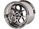 JMS Savage Series White Chrome Wheel; Front Only; 17x4.5 (06-10 RWD Charger)