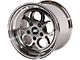 JMS Savage Series White Chrome Wheel; Rear Only; 17x10 (06-10 RWD Charger)