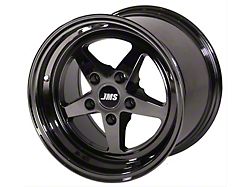 JMS Avenger Series Black Chrome Wheel; Front Only; 17x4.5 (93-02 Camaro)