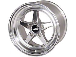 JMS Avenger Series Polished Wheel; Rear Only; 15x10 (93-02 Camaro)