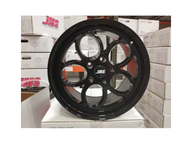JMS Savage Series Gloss Black Wheel; Rear Only; 17x10 (08-23 RWD Challenger, Excluding Widebody)