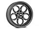 JMS Savage Series Black Chrome Wheel; Front Only; 17x4.5 (11-23 RWD Charger, Excluding SRT Hellcat)