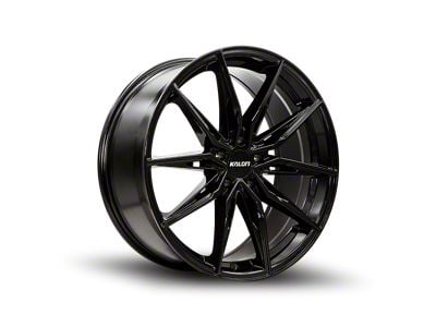 Kalon Cypher Gloss Black Wheel; 17x8; 35mm Offset (05-09 Mustang GT, V6)