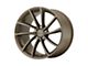 KMC Spin Matte Bronze Wheel; 19x9.5 (06-10 RWD Charger)