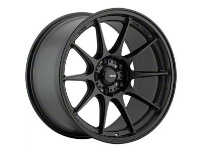 Konig Dekagram Semi-Matte Black Wheel; 18x8.5; 35mm Offset (05-09 Mustang GT, V6)