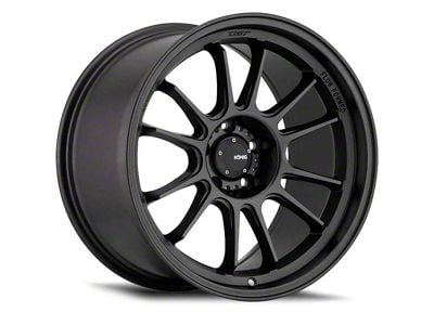 Konig Hypergram Matte Black Wheel; 17x8; 35mm Offset (05-09 Mustang GT, V6)