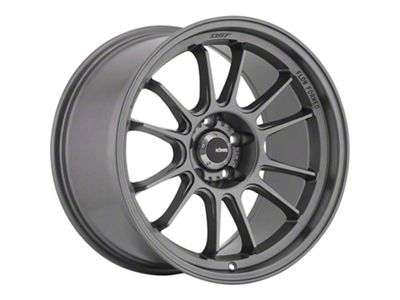 Konig Hypergram Matte Grey Wheel; 18x8.5 (05-09 Mustang GT, V6)