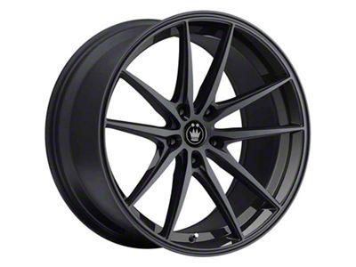 Konig Oversteer Gloss Black Wheel; 18x8; 35mm Offset (05-09 Mustang GT, V6)