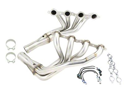 Kooks 1-3/4-Inch Long Tube Headers with GREEN Catted X-Pipe (09-13 6.2L Corvette C6, Excluding ZR1)